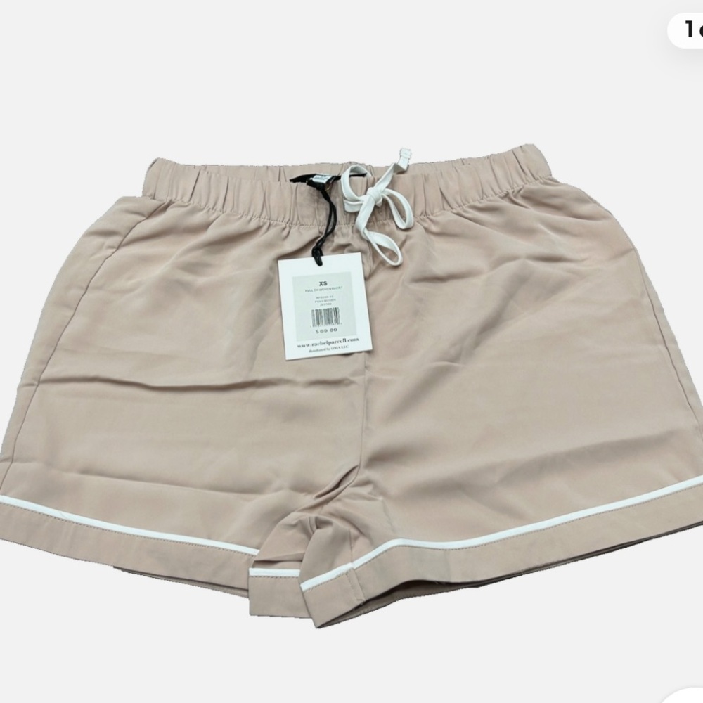 Rachel Parcell Tan Woven Shorts